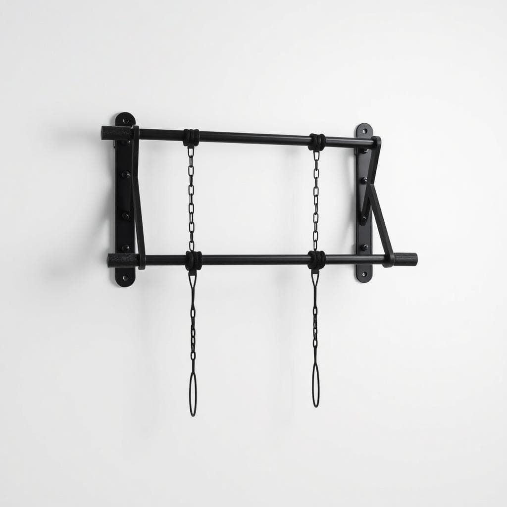 Wall-Mounted Pull Up Bar