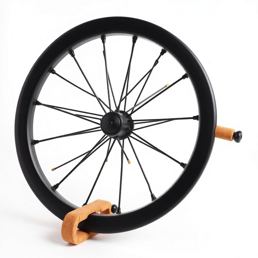 Cork & Steel Yoga Wheel